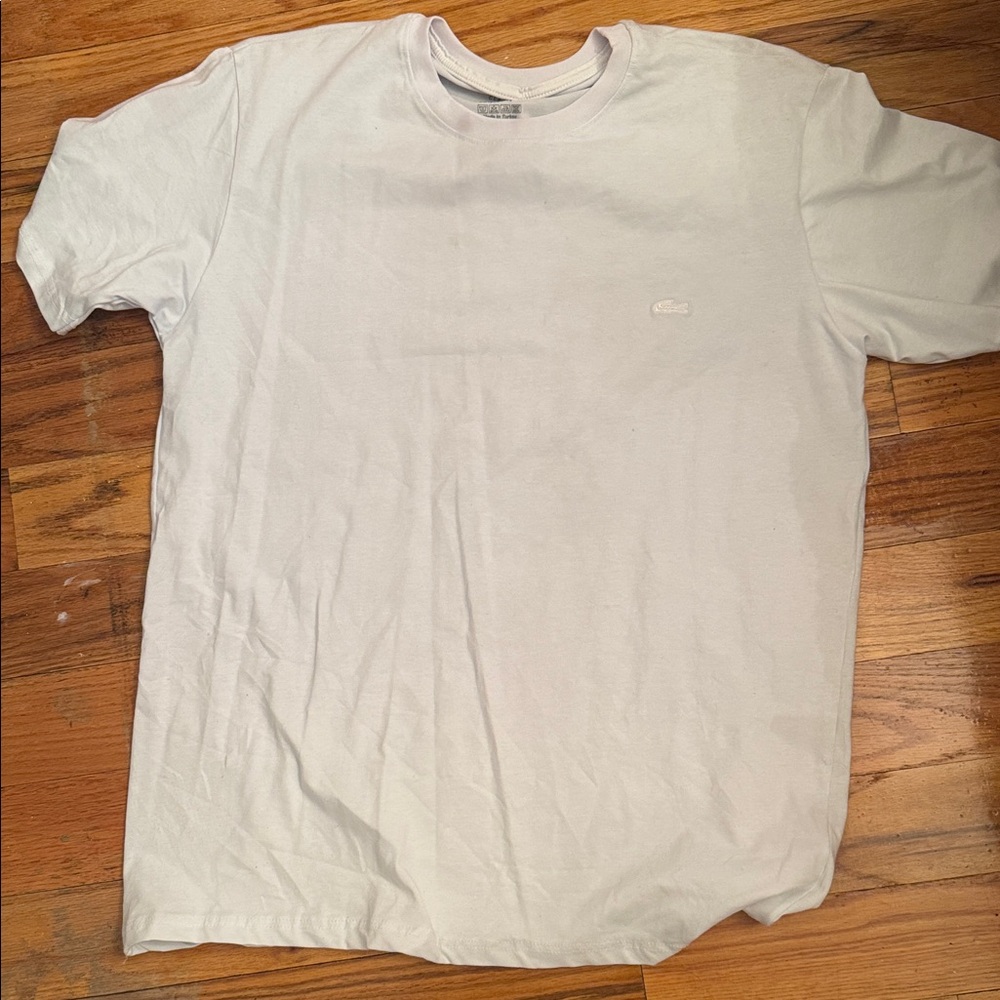 Lacoste White Short Sleeve Tee